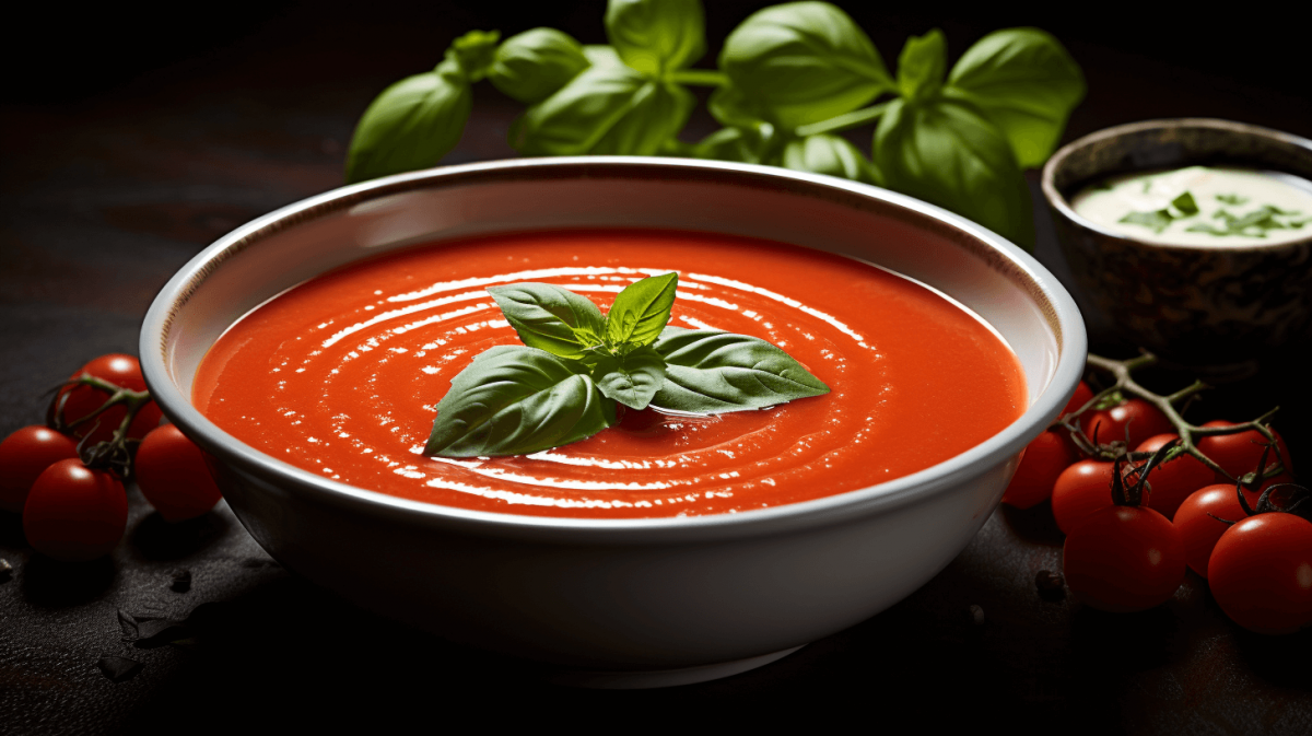 Leckere Tomatensuppe: Ein einfaches und geschmackvolles Rezept!